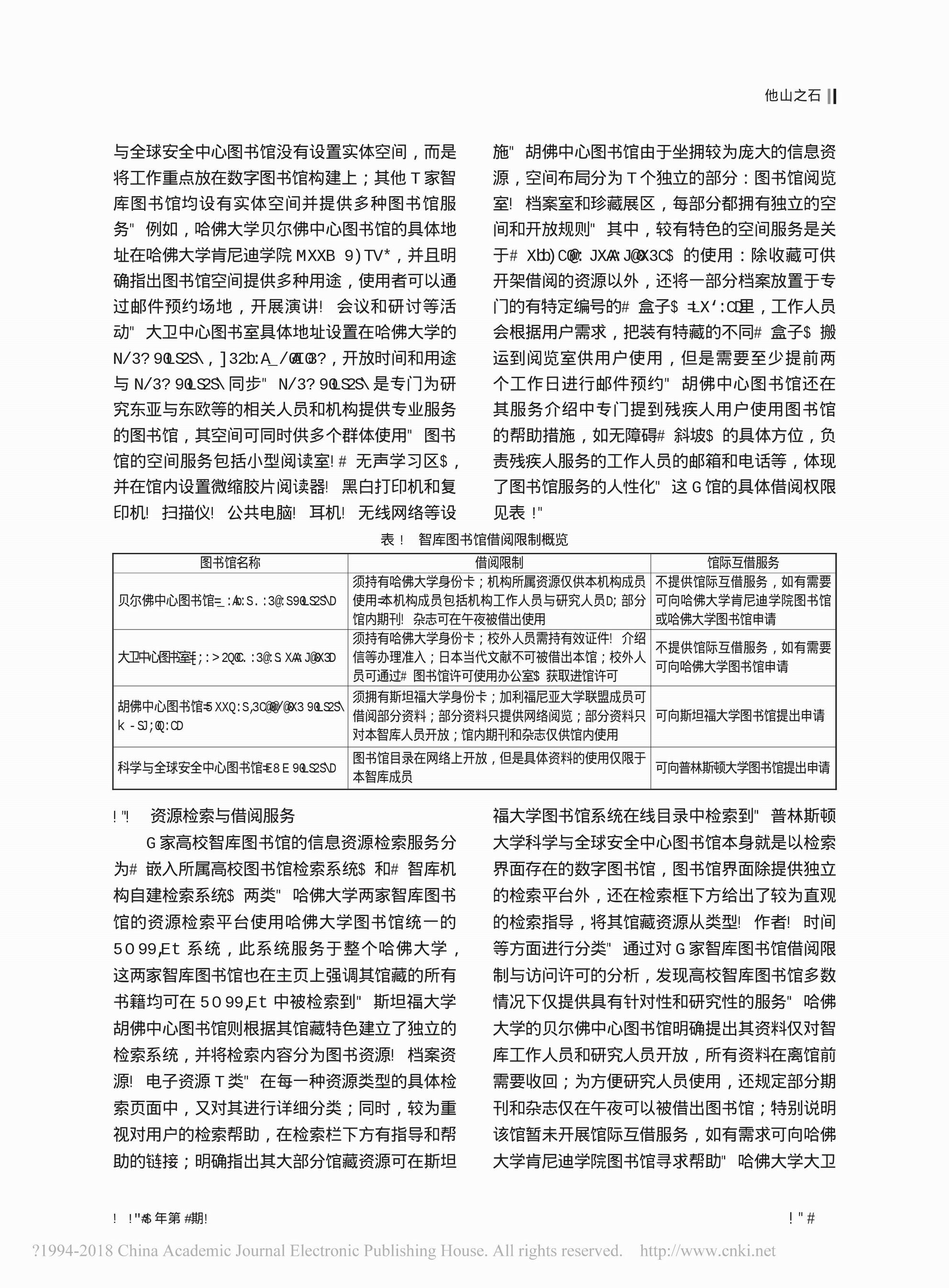 美国顶级高校智库图书馆服务研究(图3)